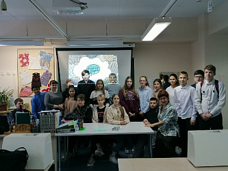 Второй классный час в рамках Всероссийского проекта "Классные встречи РДШ".